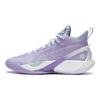 Li-Ning Sound Speed 10 Ultra Durable Breathable Mid-Top Basketball Shoes Men Sneakers Purple White ABAS145-6