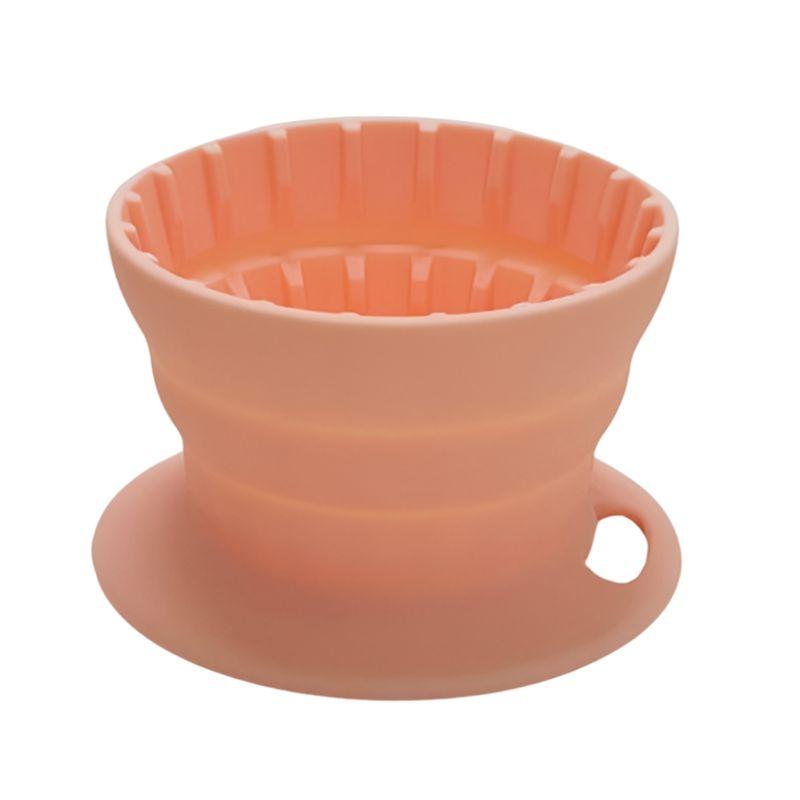 M-Modern-Silicone Foldable Filter Cup Portable Coffee Filter Cup Cake Coffee Filter