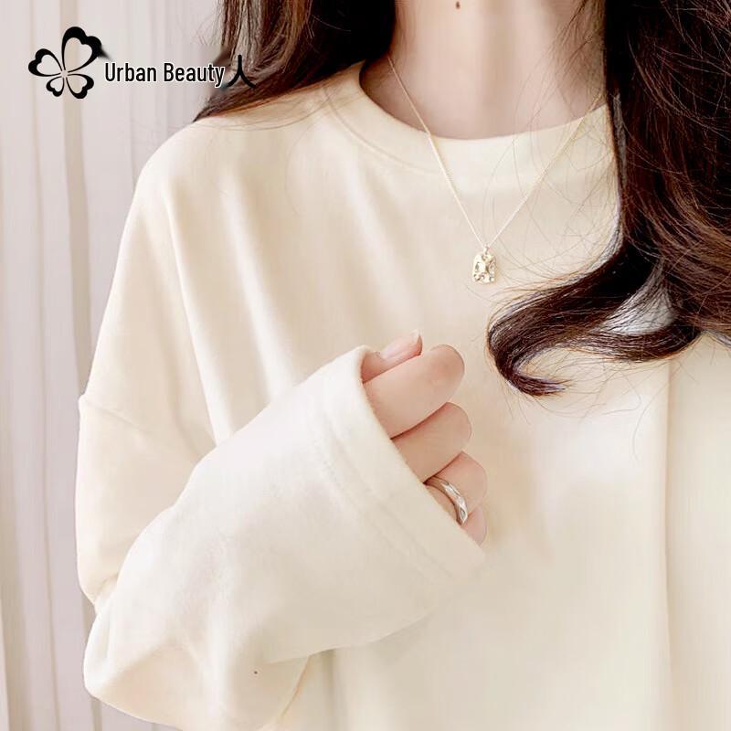 Dushi Liren Women's Pure Cotton Long-Sleeve T-Shirt