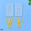 1 Set Polymer Clay Male Doll Body Torso Silicone Mold Fondant/Resin Clay Diy Doll Sculpture Modeling Tool