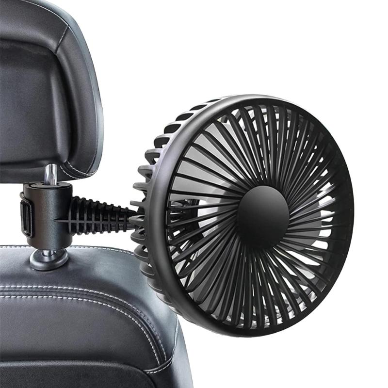 Baby Car Fans for Backseat, USB Fan Clip on for Baby Car Walking Camping Traveling Outside,USB Powered