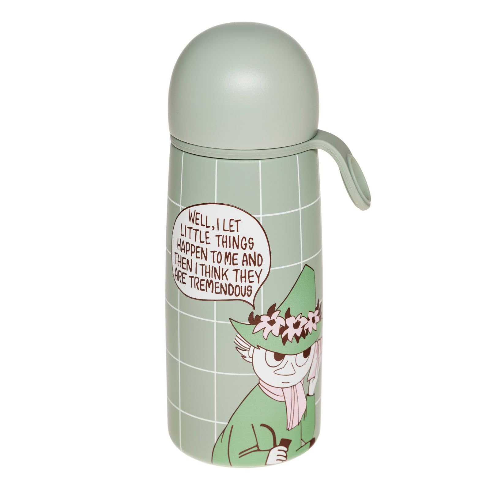 

[Officially Imported] Moomin Arabia Moomin POP Thermos Bottle Snufkin (Check) 0.45L 1079690