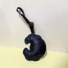 1Pcs Luggage Accessories Creative Croissant Keychain Leather Bread Shape Handbag Messenger Bag Underarm Bag Pendant