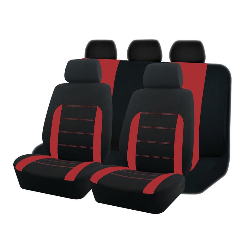 New High Quality Fashion Universal Full Set Car Seat Covers Auto Seat Decoration Rear Front Auto Seat Cover Car Protector Case Cover