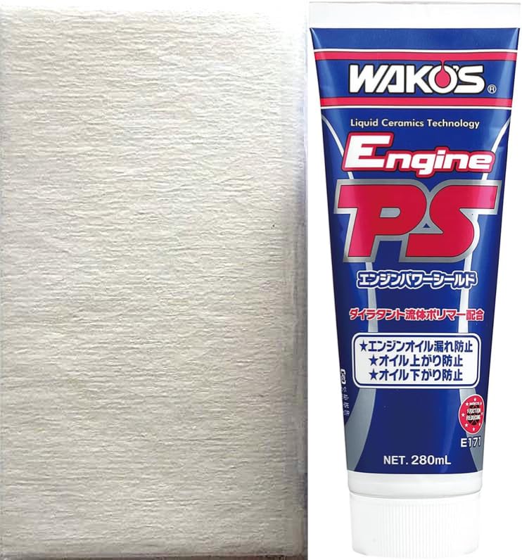 WAKO'S Engine Power Shield EPS 280ml with 1 Mechanic's Paper Towel (E171)