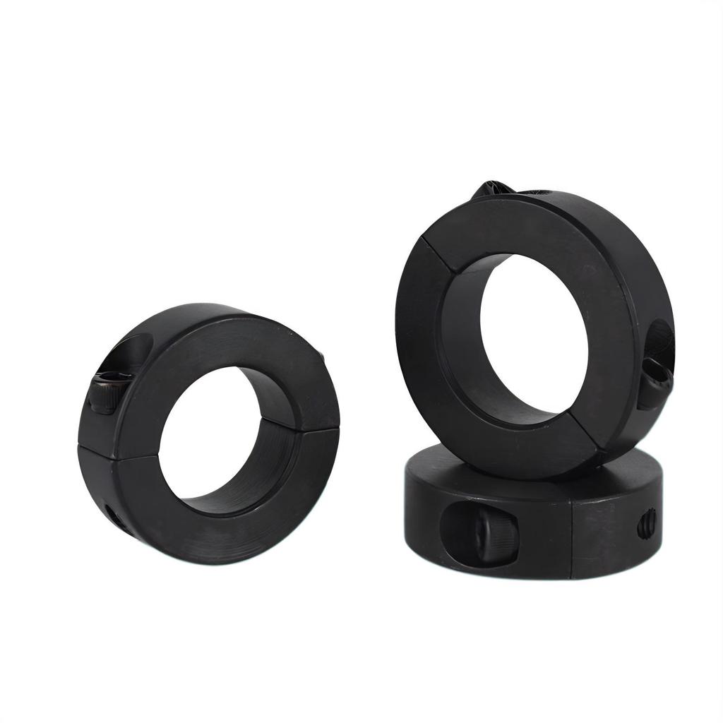 45 Steel Split Optical Axis Fixing Ring with Anti-Backoff Bearing Sleeve and Screws