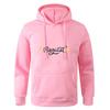 Long Sleeve Autumn Teens Black Gray Hooded Sweatshirt Hoodie Sportswear
