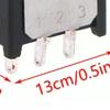 Interruptor de Pedal DPDT Latching Momentâneo ON/ON Pedal de Efeitos para Guitarra Stomp Box Botão de Pressão de Parada de Emergência de 6 Pinos Para Pedal de Efeitos de Guitarra