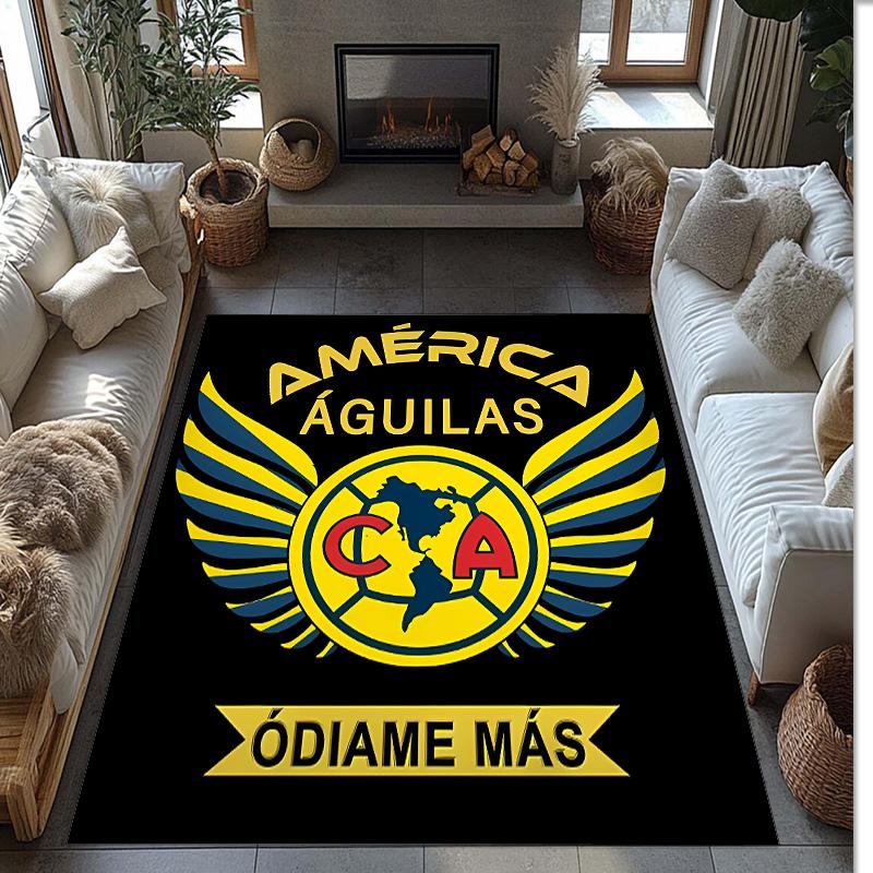 Chivas Printed Flannel Area Rug Non Slip Soft Polyester Floor Carpet Indoor Decor Mat for Bedroom Living Room Sofa Game Room Home Decoration