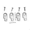 Electric Guitar Effects Pedal Mounting Accessories Convenient Easy Installation Making 4 Brackets