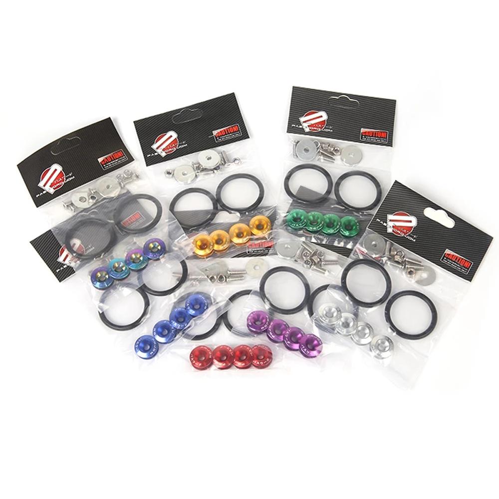 Cover Front Bumper Car Bumper Fasteners Surrounding Screw Quick Release Fasteners JDM Fasteners Kit