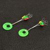 Bait Colorful Rubber Float Fishing Bobber Fishing Float Rubber Space Beans Oval Floating Stopper