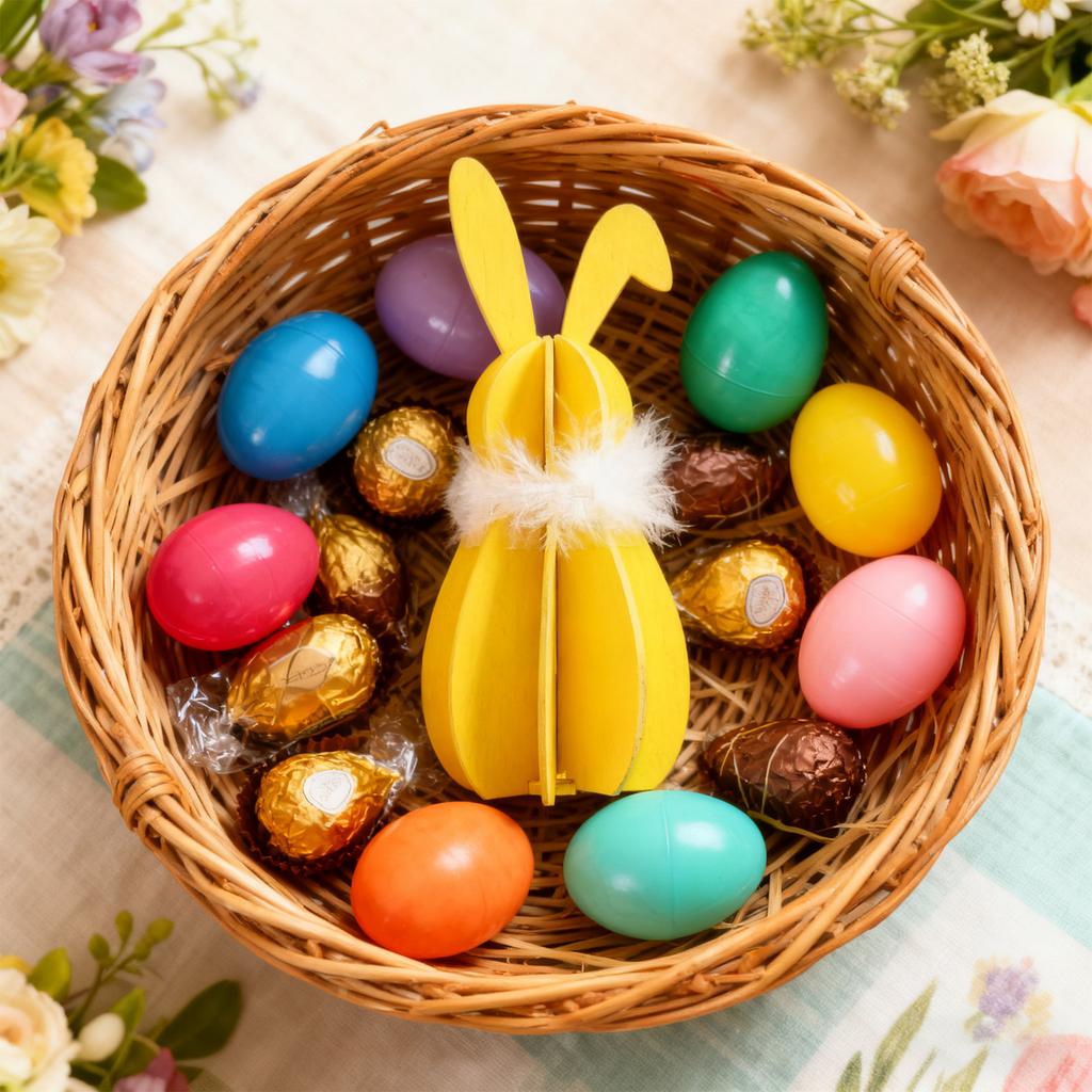 Easter Colorful Creative Decorative Ornament For Family Holiday Decoration