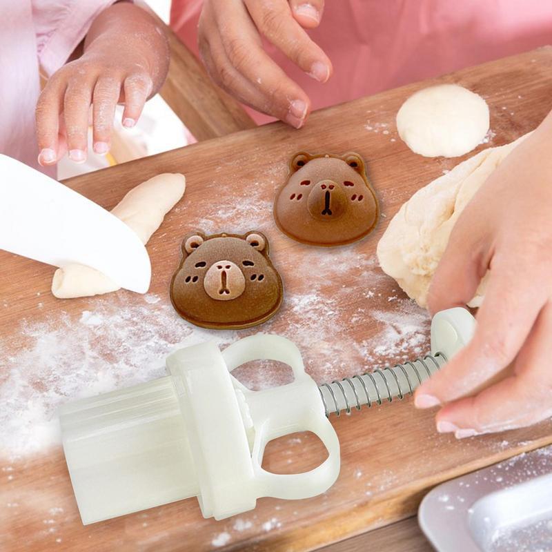 Cartoon Capybara Shaped Cookie Cutter Cute Animal Fondant Biscuit Mold Cake Decorating Tools Baking Accessories Kitchen Gadget