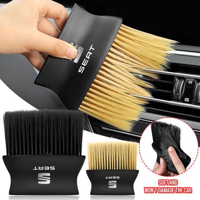 Brosse Douce Nettoyage Intérieur Voiture Tableau de Bord Sortie de Climatisation Brosse de Détail Pour Leon 5f Ibiza 6l 6j Leon 1p Altea Xl Leon