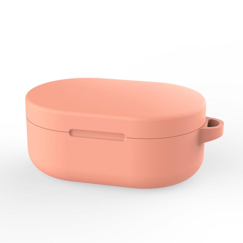 Silicone Pure Color Liquid Silicone Earphone Protective Case Cover For Redmi Airdots