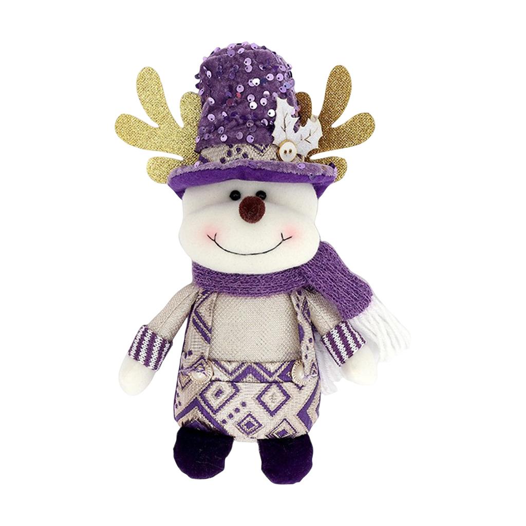Christmas Plush Standing Snowman Old Man Elk Cute Christmas Party Gift Plush Standing Plush Toy, Children's Gifts