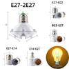 Ceramic Convertible Lamp Base With Extended Waterproof Head For Ceiling Mounting