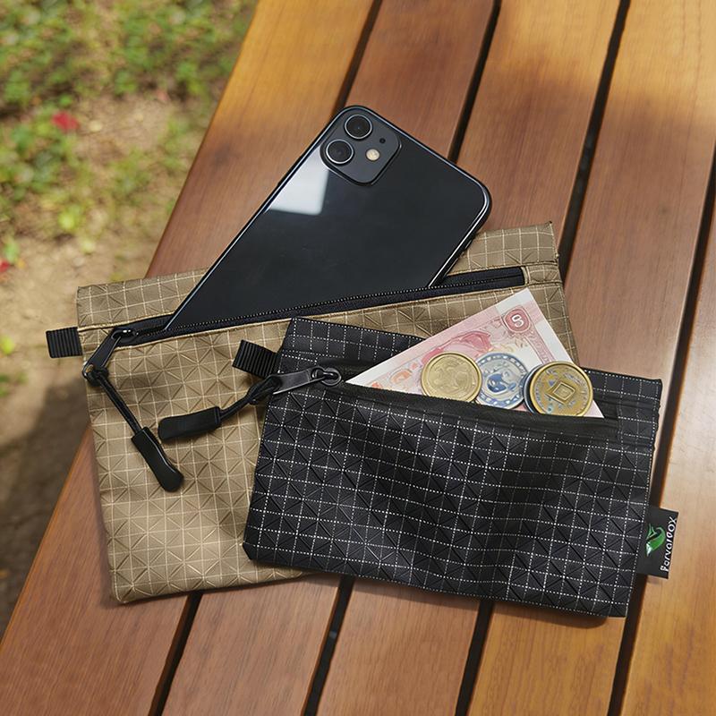 Outdoor Waterproof Storage Bag and Key Card Wallet Lightweight Design for Travelers