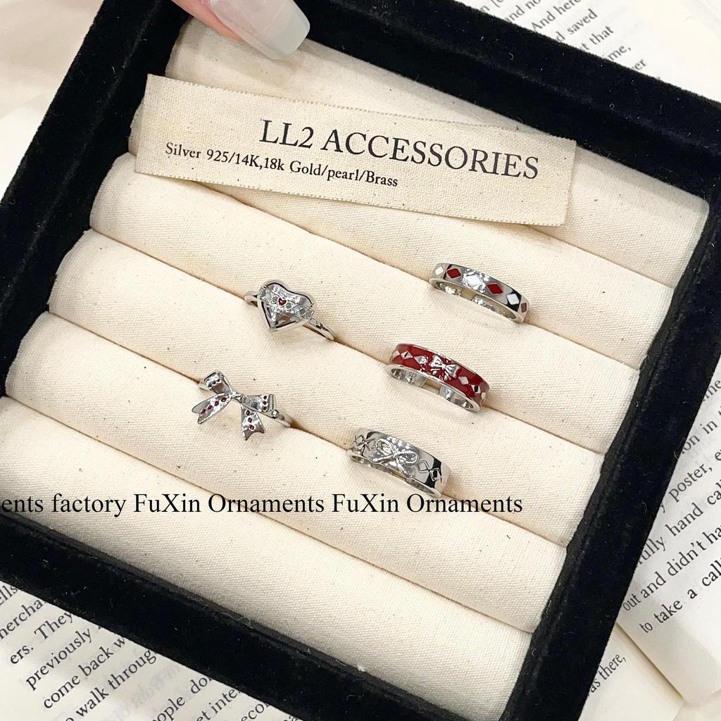 Korean Style Retro Versatile Design Ring Set