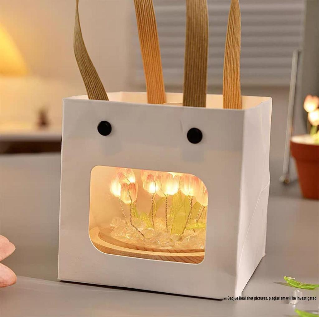 Luminous Butterfly Night Light Ornament - Ancient Style for TV Cabinet or Desk Decor