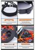 Skull Flame True Color Welding Helmet with Extra Large Viewing Window