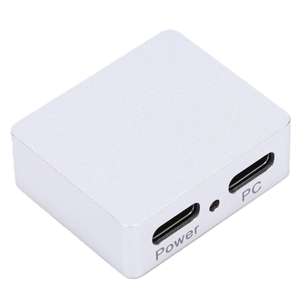 USB C Power Splitter Module Aluminum Alloy USB 2.0 Type C Power Signal Separator Fit for RasPi