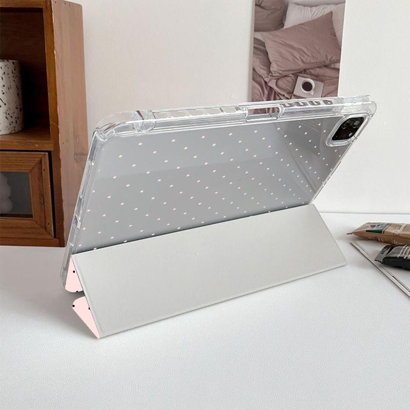 Smart Case with Pen Holder for Samsung Tab S10 S9 12.4 A9 8.7 Inch TPU Soft Case for Tab S7 S8 S9 11 Plus A9 8.7" Plus 11" Pink
