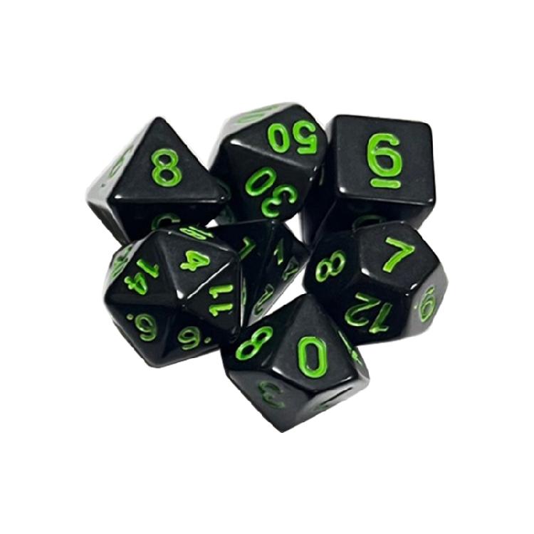 Polyhedral Dice Set-D4 D6 D8 D10 D12 D20 Dungeons-Dragons-DND-RPG-MTG-Table Game