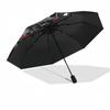 1pc Supernatural Automatic Opening/Closing Umbrella with Convenient Three-Fold Design, 8 Iron Ribs - for Outdoor Daily Use, Travel A19