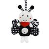 Baby Sensory Hanging Rattles Toy Black White Animals Stroller Infant Bed Wind Chimes 0-12 Months Infant Rattle Educational Toy