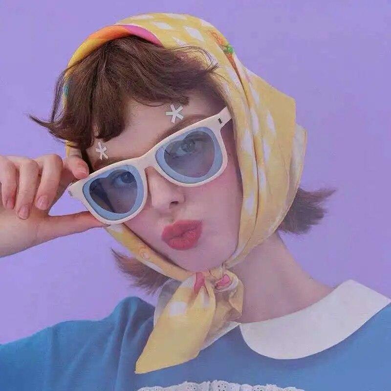 Vintage love Square Sunglasses Women Luxury  Big Frame Women Sun Glasses Black Fashion men Female Glasses Oculos