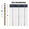 13/19/25Pcs Hss M35 Cobalt High Speed Steel Twist Drill Bit Tool Set Of Drills Accessories For Metal Stainless Steel Drilling
