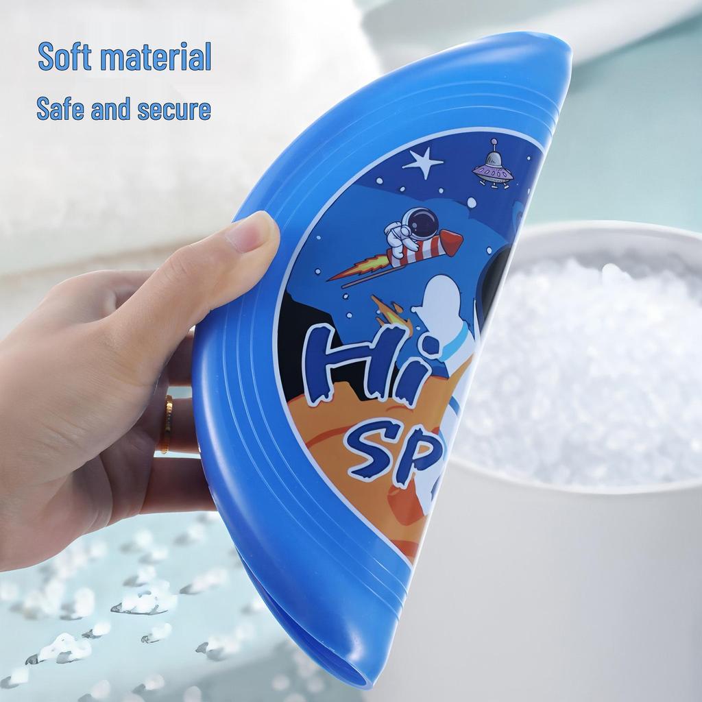 Kids' Soft Frisbee: Outdoor Hand-Thrown Flying Disc for Boys and Girls, Perfect for Beach Play and Parent-Child Bonding.