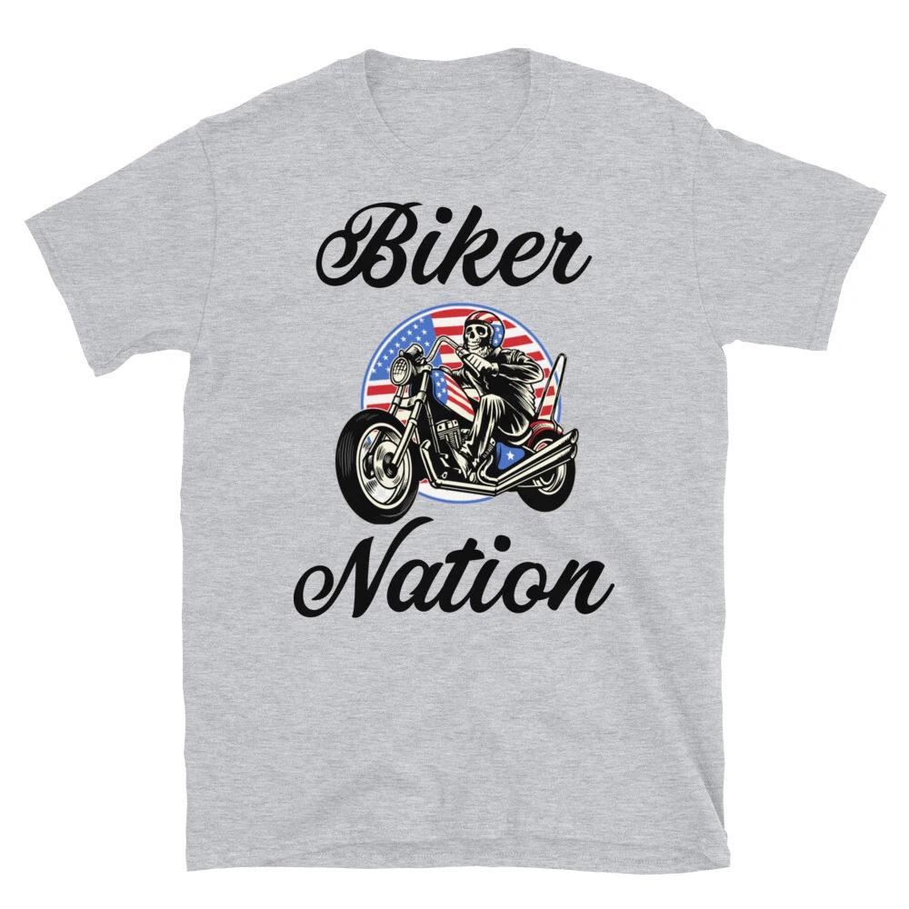 Biker Nation Motorcycle Short-Sleeve Unisex Children s Children s T Children s T-shirt American Theme 150