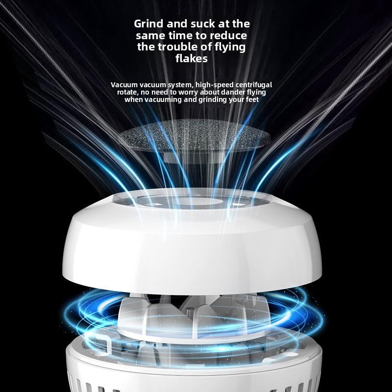 Elektryczny Frez do Stóp, Martwy Naskórek Modzele Pedicure, Maszynka do Szlifowania Stóp i Pedicure, Domowy Eksfoliujący Frez do Stóp