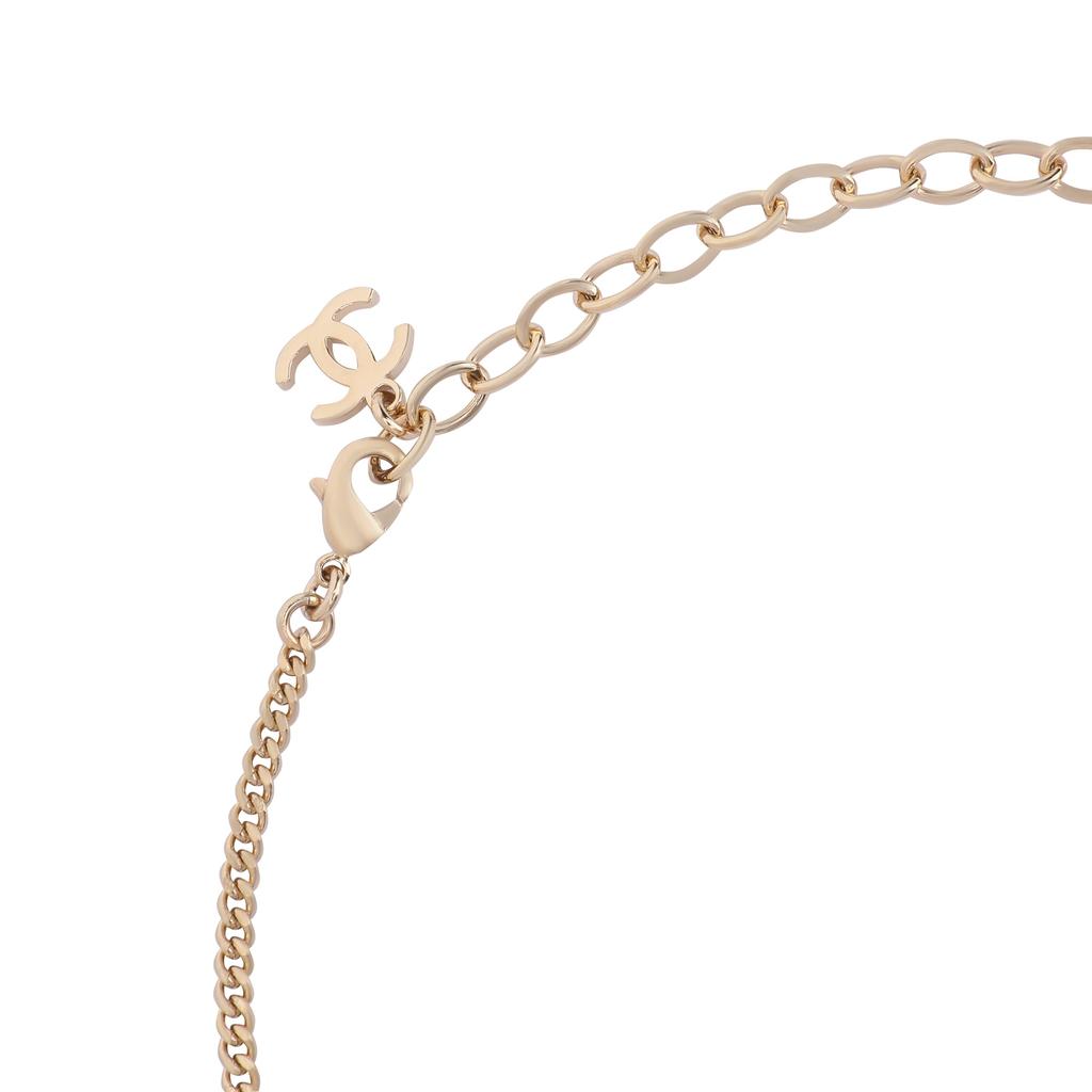CHANEL Double C Necklaces Women's Gold ABA517-B10566-NN170
