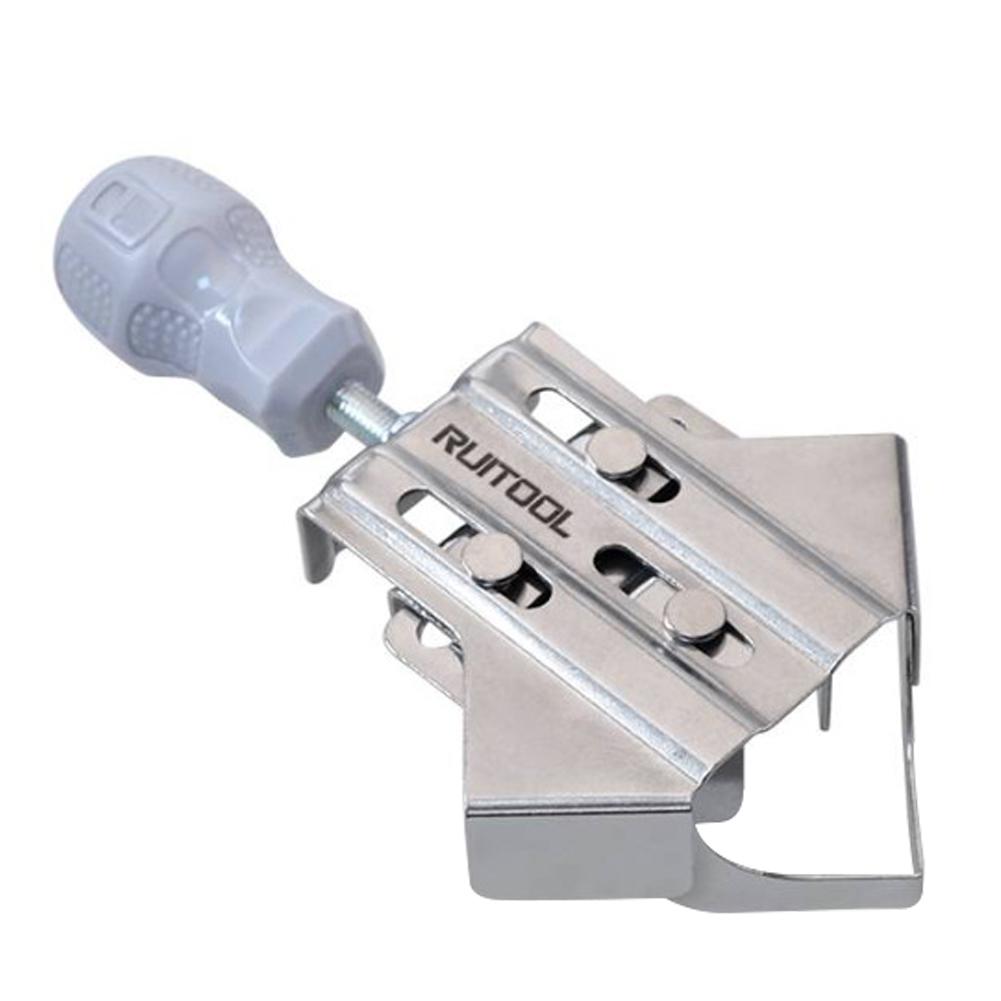 Stainless Steel Right Angle Clamp Versatile Woodworking Tool for Precise 90Degree Fixing Clamp for