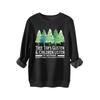 Tree Tops Glisten Kids Thick Sweatshirt Comfortable Fashion Printed Pullover