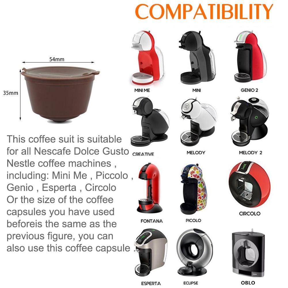 Capsule De Café Réutilisable Pour Dolce Gusto, Capsules Rechargeables