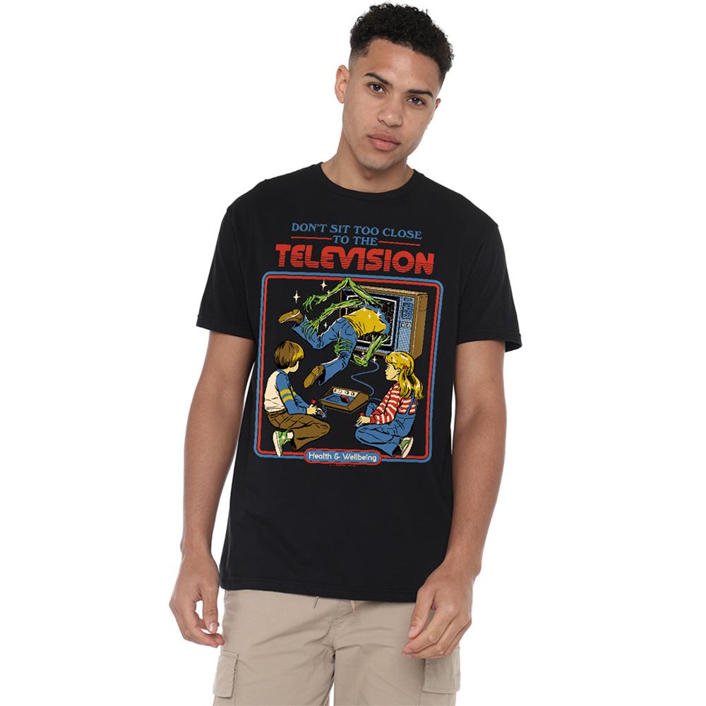 Steven Rhodes Unisex Adult Dont Sit Too Close T-Shirt