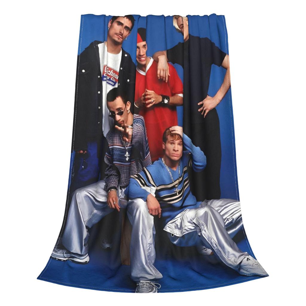 Coperte Musicali Backstreet Boys Coperte Plaid in Flanella Divano di Casa Portatili Leggere Copriletti
