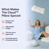 Orthopedic Memory Foam Pillow Ergonomic Sleep Cloud for Neck And Shoulder Pain Relief Suitable for Back And Stomach Sleepers
