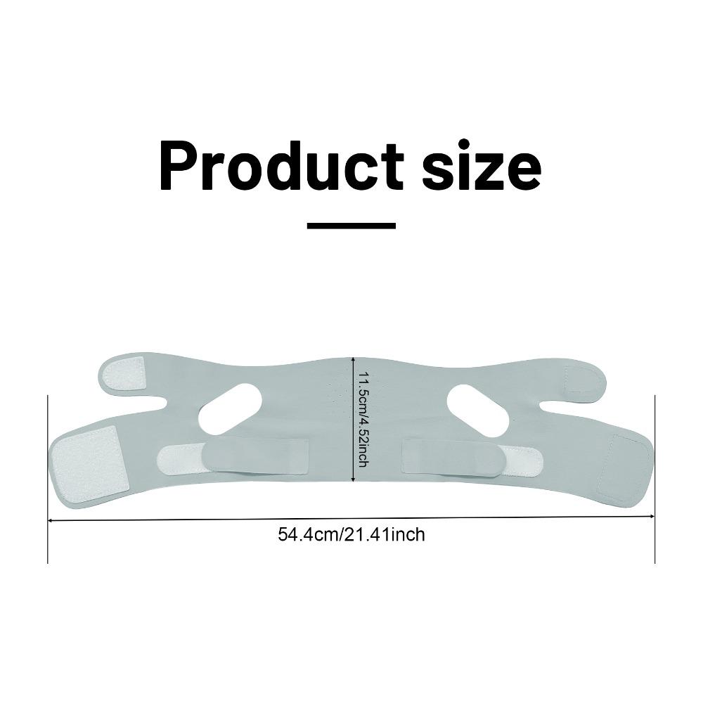 Breathable Face Lifting Belt Adjustable Face Lift Band Portable Chin Up Mask  Skin Care