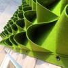 Vertical Garden Planter: Multi-layer Wall-mounted Plant Bag for Balcony Decoration.