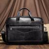 Retro Shoulder Bag Men's Leather Handbag Business First Layer Cowhide Messenger Men's Bag