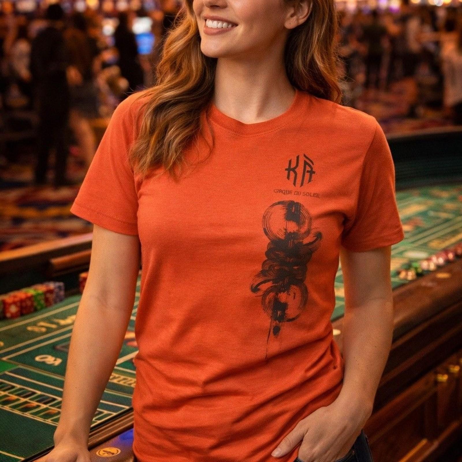 Vintage Cirque du Soleil KÀ MGM Grand Las Vegas Graphic T-Shirt Size Large Rare S