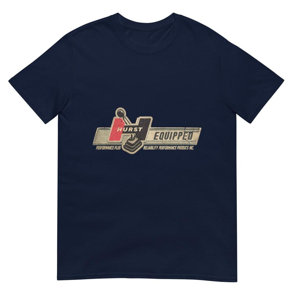 Vintage Retro Car Classic Hurst Perforunisexce Drag Race Tshirt S