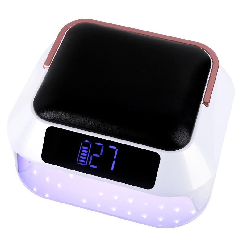 

218 Вт Мощная перезаряжаемая лампа для фототерапии ногтей с двумя экранами