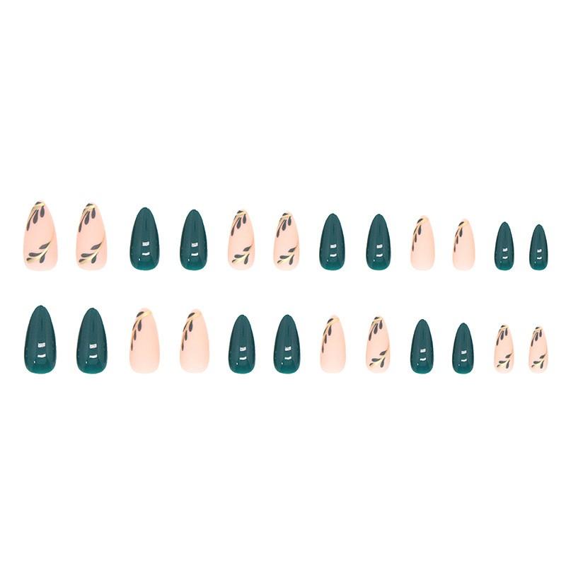 24 Pc  Press On Nails Short Square Fake Nails Cute Designs Glossy False Nails Halloween Nails Cute Full Cover Glue On Nails Stick With 2ml Glue